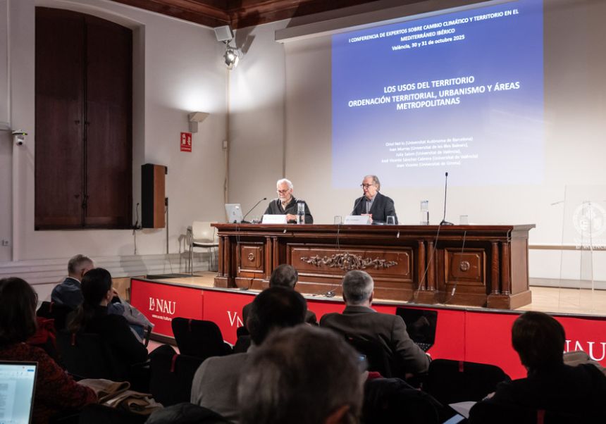 Oriol Nel·lo y Joan Romero.